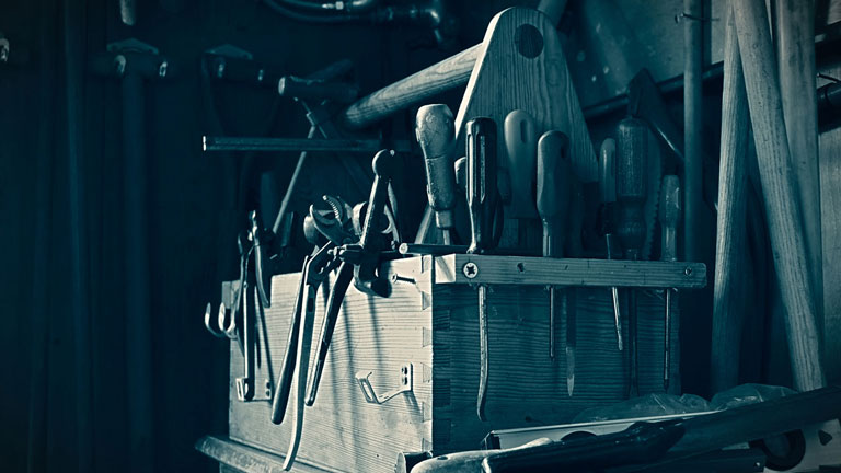 A rustic set of tools - Photo credit: Florian Ritcher